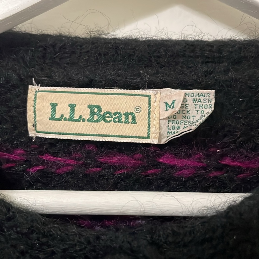 Vintage (1970s) LL Bean Cardigan. Sz Medium. - Picture 2 of 12